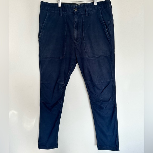 Stone Island Dark Blue Chinos